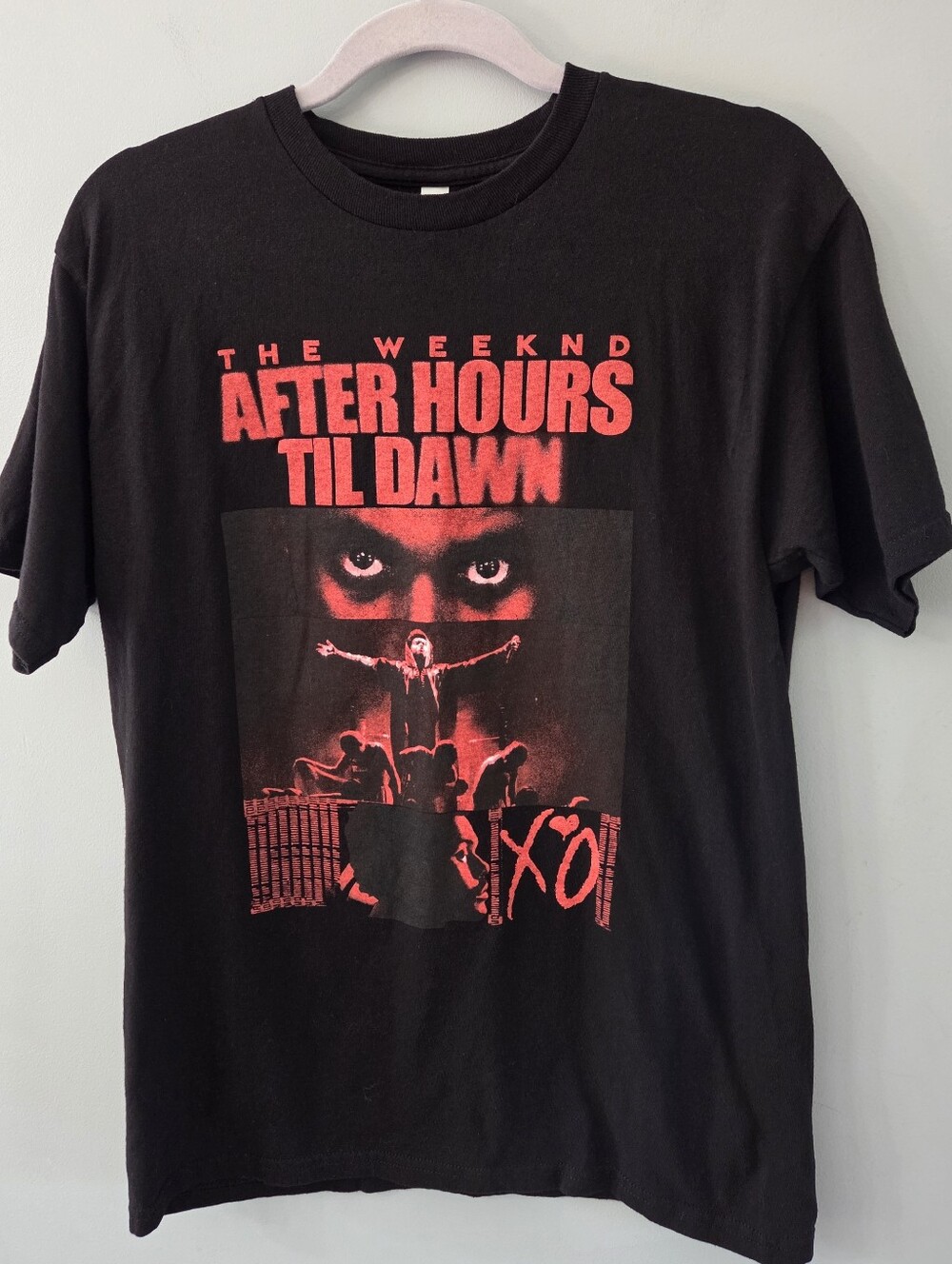 The Weeknd Playboi Carti "After Hours Til Dawn" Tour Tee Shirt Medium Unofficial